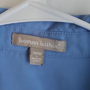 Like New Woman Within Blouse 18 20
